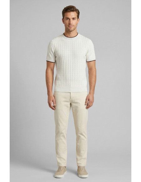 Urban Ring maglia girocollo in cotone punto link UR1100029 [878b653a]