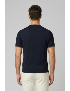Urban Ring maglia girocollo in cotone punto link UR1100029 [72ae5d35] 2