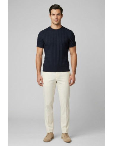 Urban Ring maglia girocollo in cotone punto link UR1100029 [1c95df3c]