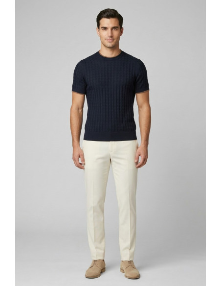 Urban Ring maglia girocollo in cotone punto link UR1100029 [1c95df3c]