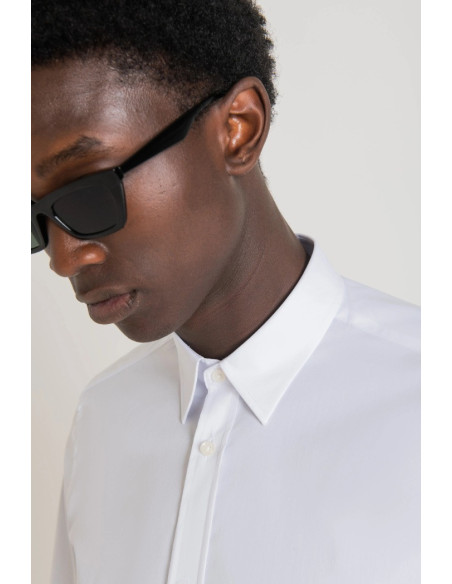 Antony Morato camicia super slim fit in popeline Milano mmsl00694-fa450010 [81bd4f78]
