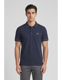 Antony Morato polo regular fit in piquet di cotone mercerizzato mmks02665-fa100083 [a1230488]