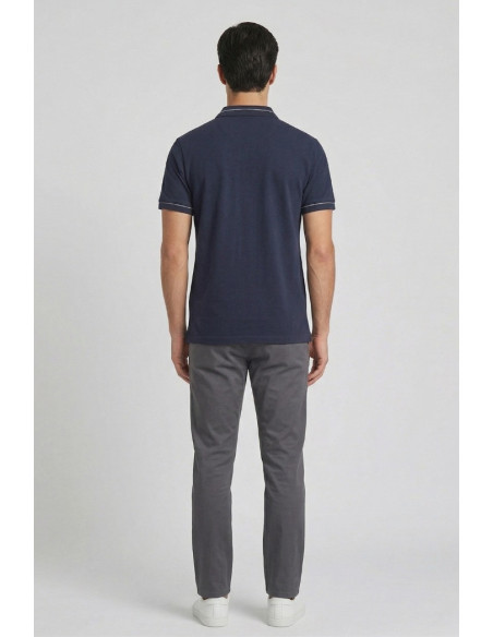 Antony Morato polo regular fit in piquet di cotone mercerizzato mmks02665-fa100083 [78054785]