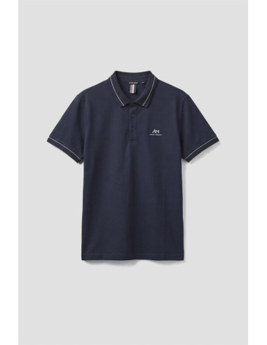 Antony Morato polo regular fit in piquet di cotone mercerizzato mmks02665-fa100083 [cf188681]
