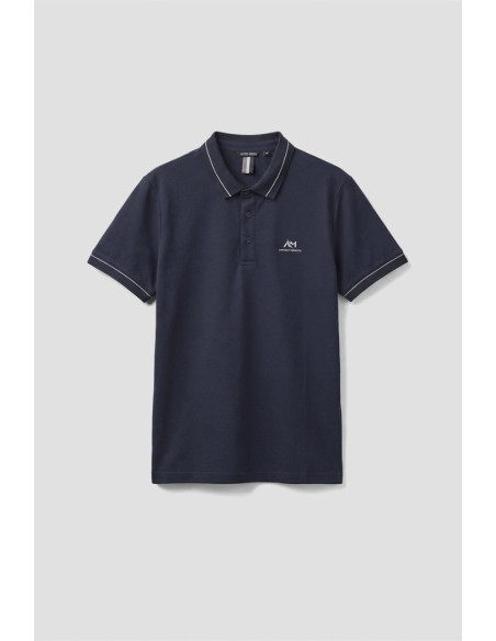 Antony Morato polo regular fit in piquet di cotone mercerizzato mmks02665-fa100083 [cf188681]