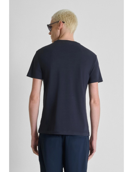 Antony Morato t-shirt super slim fit con stampa logo mmks02672-fa100271 [00086f9e]