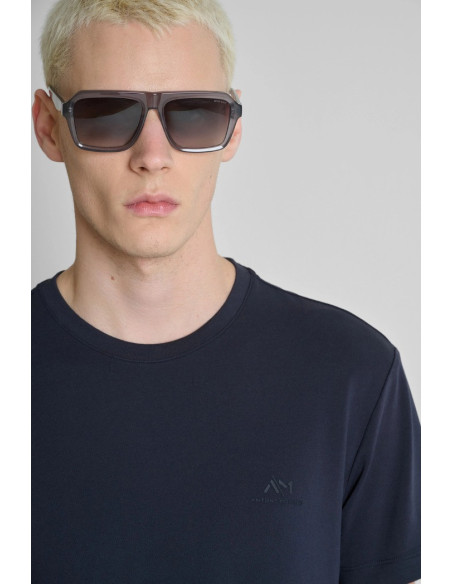 Antony Morato t-shirt super slim fit con stampa logo mmks02672-fa100271 [b715ae9a]