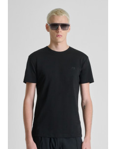 Antony Morato t-shirt super slim fit con stampa logo mmks02672-fa100271 [69322e19]