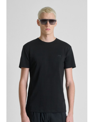 Antony Morato t-shirt super slim fit con stampa logo mmks02672-fa100271 [69322e19]