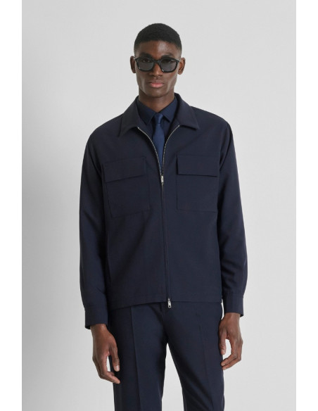 Antony Morato camicia regular fit in misto viscosa elastica Brema mmsl00786-fa600255 [0cfb7a5d]