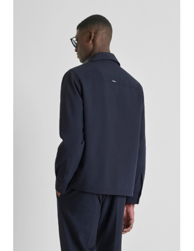 Antony Morato camicia regular fit in misto viscosa elastica Brema mmsl00786-fa600255 [d5dd3950]
