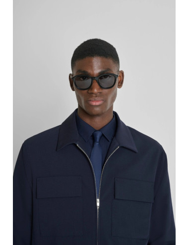 Antony Morato camicia regular fit in misto viscosa elastica Brema mmsl00786-fa600255 [62c0f854]