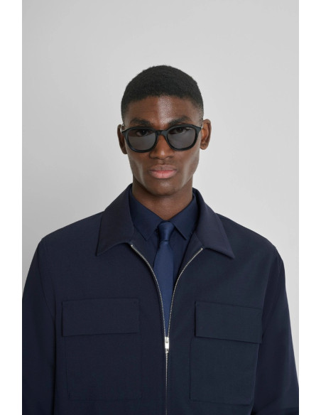 Antony Morato camicia regular fit in misto viscosa elastica Brema mmsl00786-fa600255 [62c0f854]