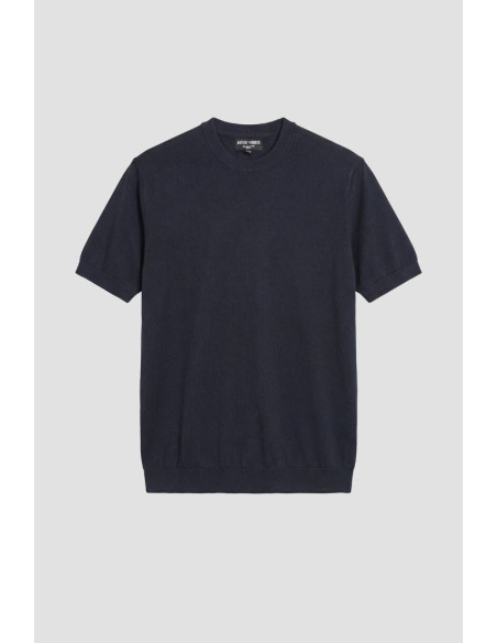 Antony Morato maglia girocollo regular fit in misto seta mmsw01587-ya500097 [ef87c767]