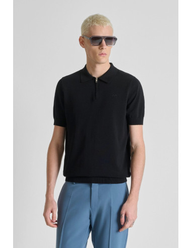 Antony Morato maglia polo regular fit con zip in misto cotone mmsw01596-ya200076 [f752a91d]
