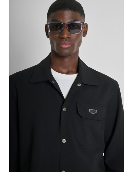 Antony Morato camicia regular fit in misto viscosa elastica Tirana mmsl00787-fa600295 [272ffff8]