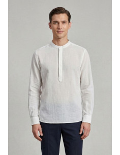 Antony Morato camicia relaxed fit in misto viscosa soft touch Sydney mmsl00802-fa400109 [6cd8a6ab]