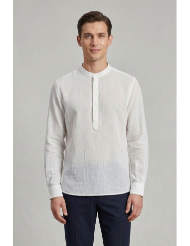 Antony Morato camicia relaxed fit in misto viscosa soft touch Sydney mmsl00802-fa400109 [6cd8a6ab]