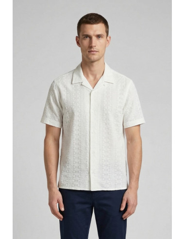 Antony Morato camicia relaxed straight fit in cotone Honolulu mmss00189-fa440071 [9cc2f69d]