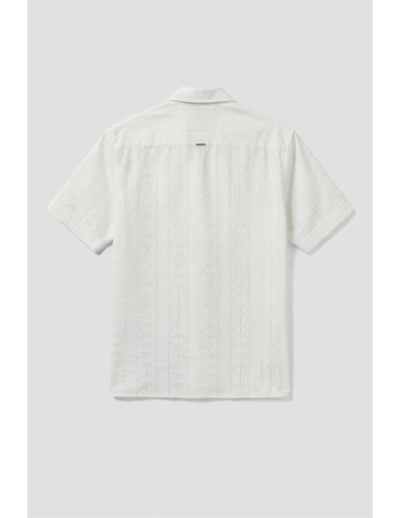 Antony Morato camicia relaxed straight fit in cotone Honolulu mmss00189-fa440071 [f7a9338a]