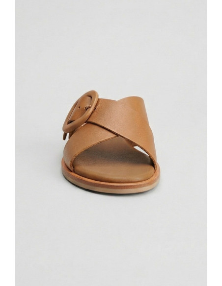 Frau sandalo minimal in pelle 85M6 [82628aed]