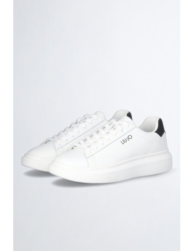 Liu Jo sneaker platform in pelle Big 01 7B4027PX474 [471ccc24]