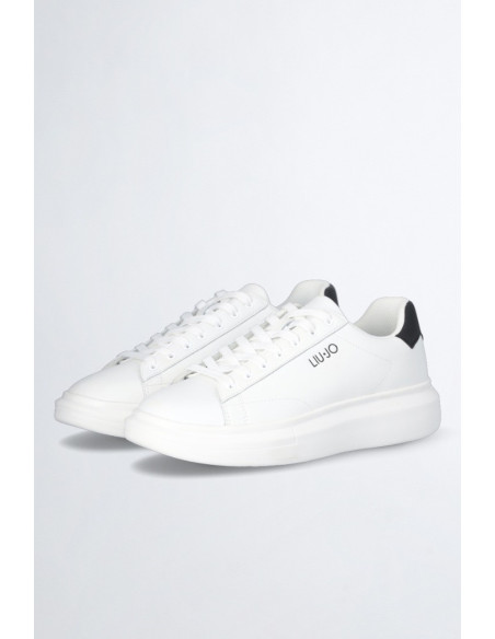 Liu Jo sneaker platform in pelle Big 01 7B4027PX474 [471ccc24]