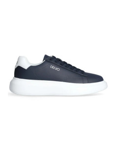 Liu Jo sneaker platform in pelle Big 01 7B4027PX474 [b239f42b]