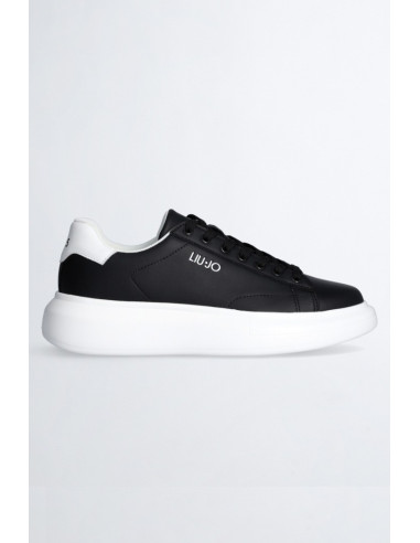 Liu Jo sneaker platform in pelle Big 01 7B4027PX474 [0225f6a1]