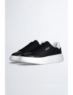 Liu Jo sneaker platform in pelle Big 01 7B4027PX474 [0225f6a1] 2