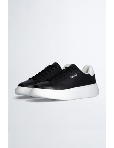 Liu Jo sneaker platform in pelle Big 01 7B4027PX474 [db03b5ac]