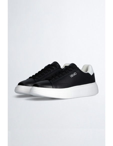 Liu Jo sneaker platform in pelle Big 01 7B4027PX474 [db03b5ac]
