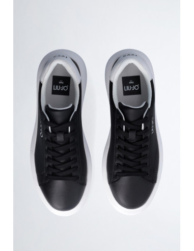 Liu Jo sneaker platform in pelle Big 01 7B4027PX474 [694e33b6]