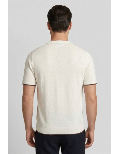 Urban Ring maglia girocollo in misto lino e cotone UR1100023 [f8d8b07c] 2