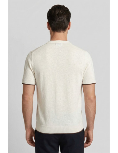 Urban Ring maglia girocollo in misto lino e cotone UR1100023 [21fef371]