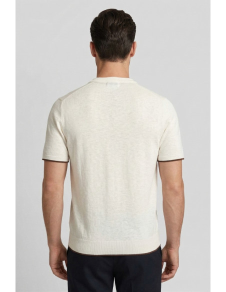 Urban Ring maglia girocollo in misto lino e cotone UR1100023 [21fef371]