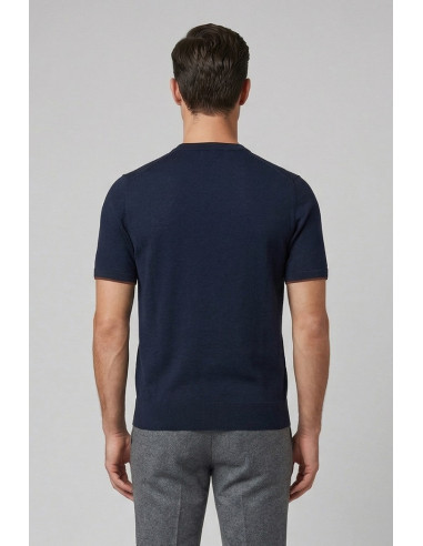Urban Ring maglia girocollo in misto lino e cotone UR1100023 [bae04977]