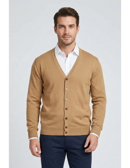 Urban Ring cardigan scollo a V in cotone UR1100021 [a4033f6e]