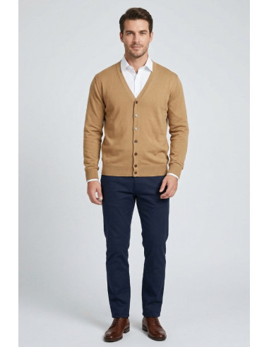 Urban Ring cardigan scollo a V in cotone UR1100021 [ca38bd67]