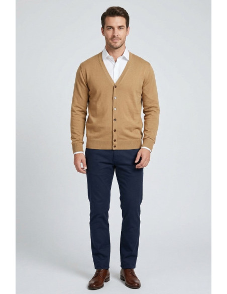 Urban Ring cardigan scollo a V in cotone UR1100021 [ca38bd67]