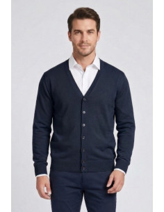 Urban Ring cardigan scollo a V in cotone UR1100021 [1bcb2261]