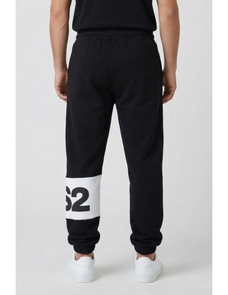 Drop Season 2 pantalone in felpa di cotone con inserto logato SS26211 [82472d7e]