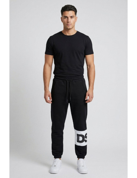 Drop Season 2 pantalone in felpa di cotone con inserto logato SS26211 [355aec7a]