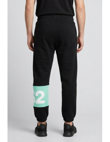 Drop Season 2 pantalone in felpa di cotone con inserto logato SS26211 [1fdcf8f9]
