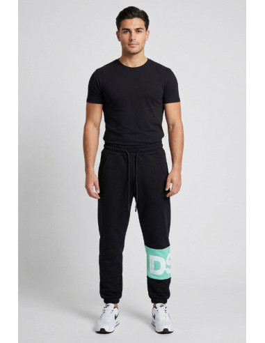 Drop Season 2 pantalone in felpa di cotone con inserto logato SS26211 [a8c139fd]