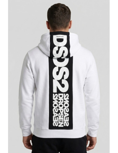Drop Season 2 felpa in cotone con zip e cappuccio SS26210 [42424896]