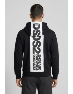Drop Season 2 felpa in cotone con zip e cappuccio SS26210 [b066b317] 2