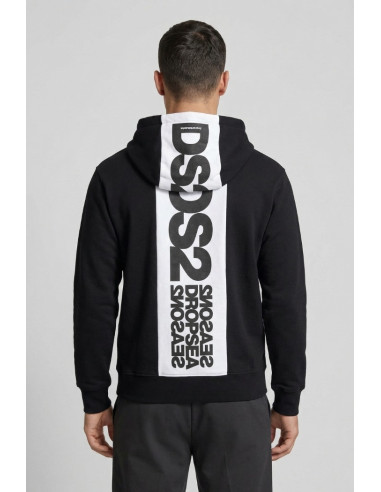 Drop Season 2 felpa in cotone con zip e cappuccio SS26210 [6940f01a]