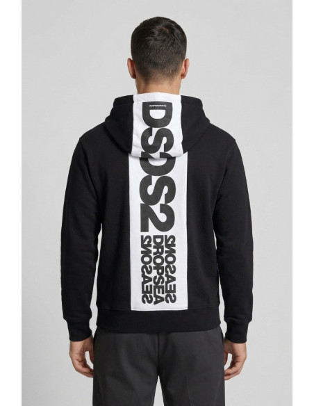 Drop Season 2 felpa in cotone con zip e cappuccio SS26210 [6940f01a]