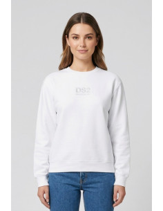 Drop Season 2 felpa girocollo in cotone con stampa logo SS26W502 [c337c335]